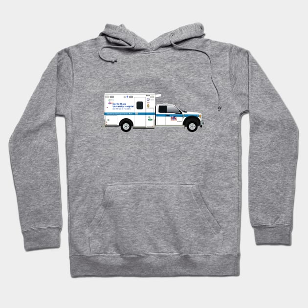 North Shore F350 AEV Ambulance Hoodie by BassFishin